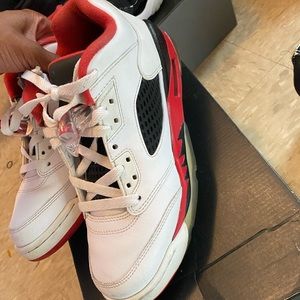 JORDAN 5.5 FIRE RED